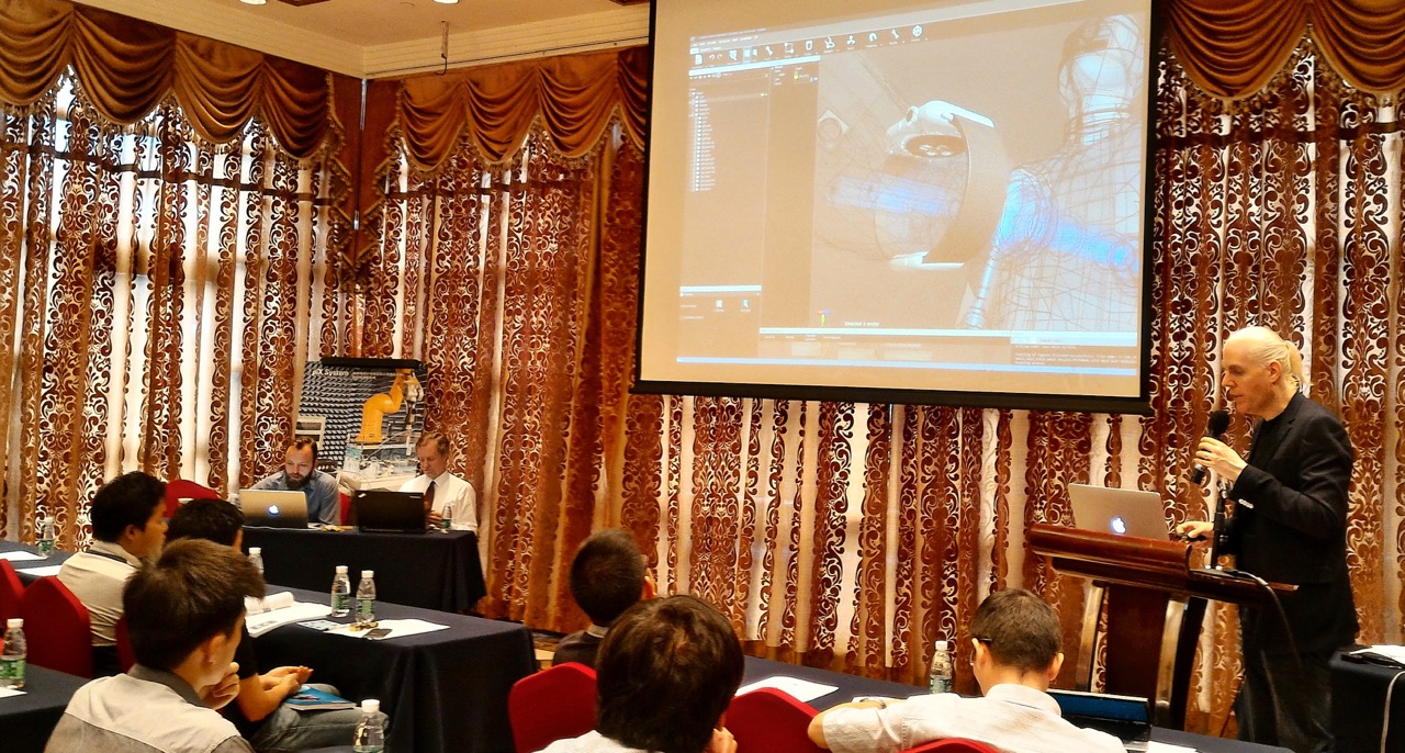 Dr. Nik Chavannes demonstrating SEMCAD Matterhorn V15.4